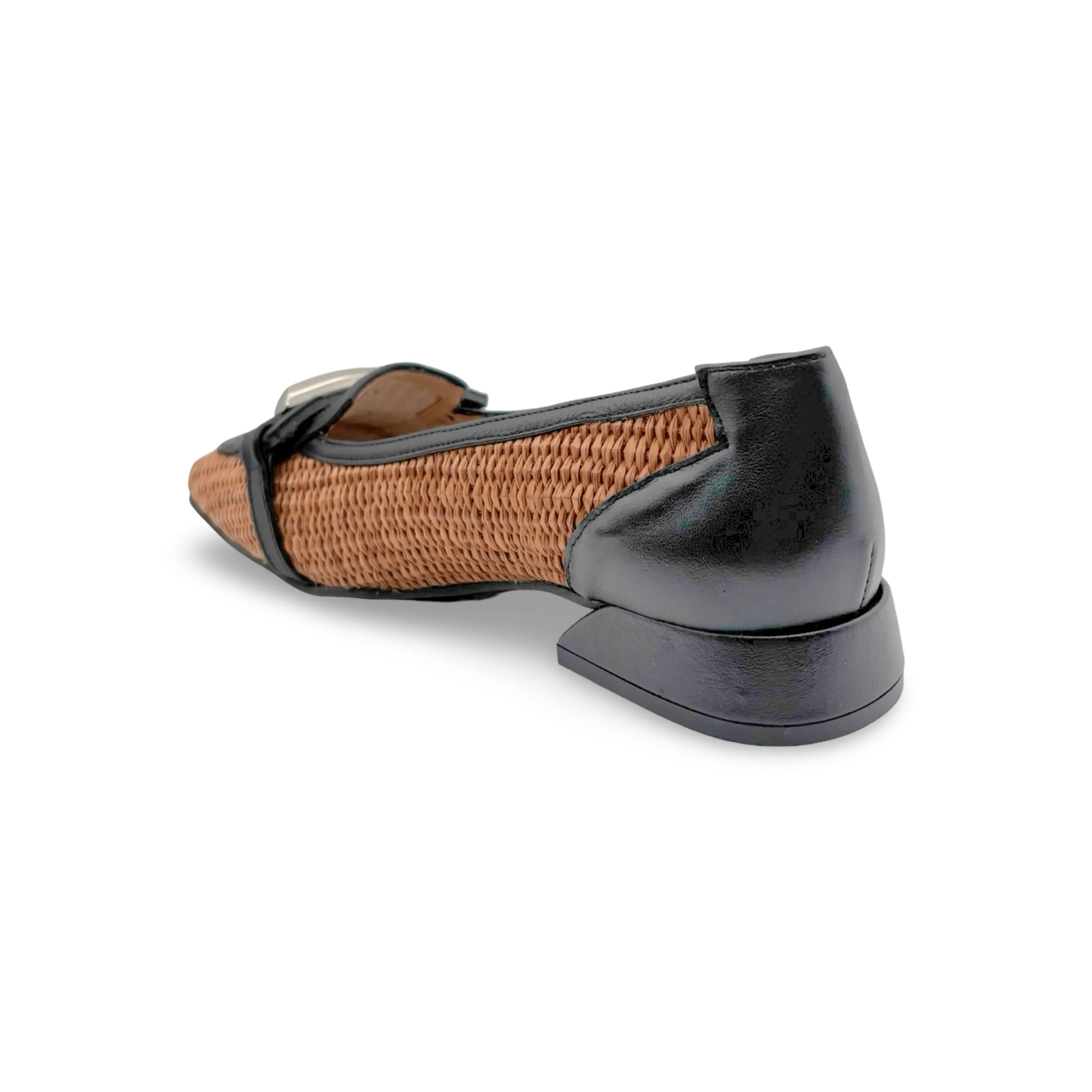 12224 Natural Woven Loafer