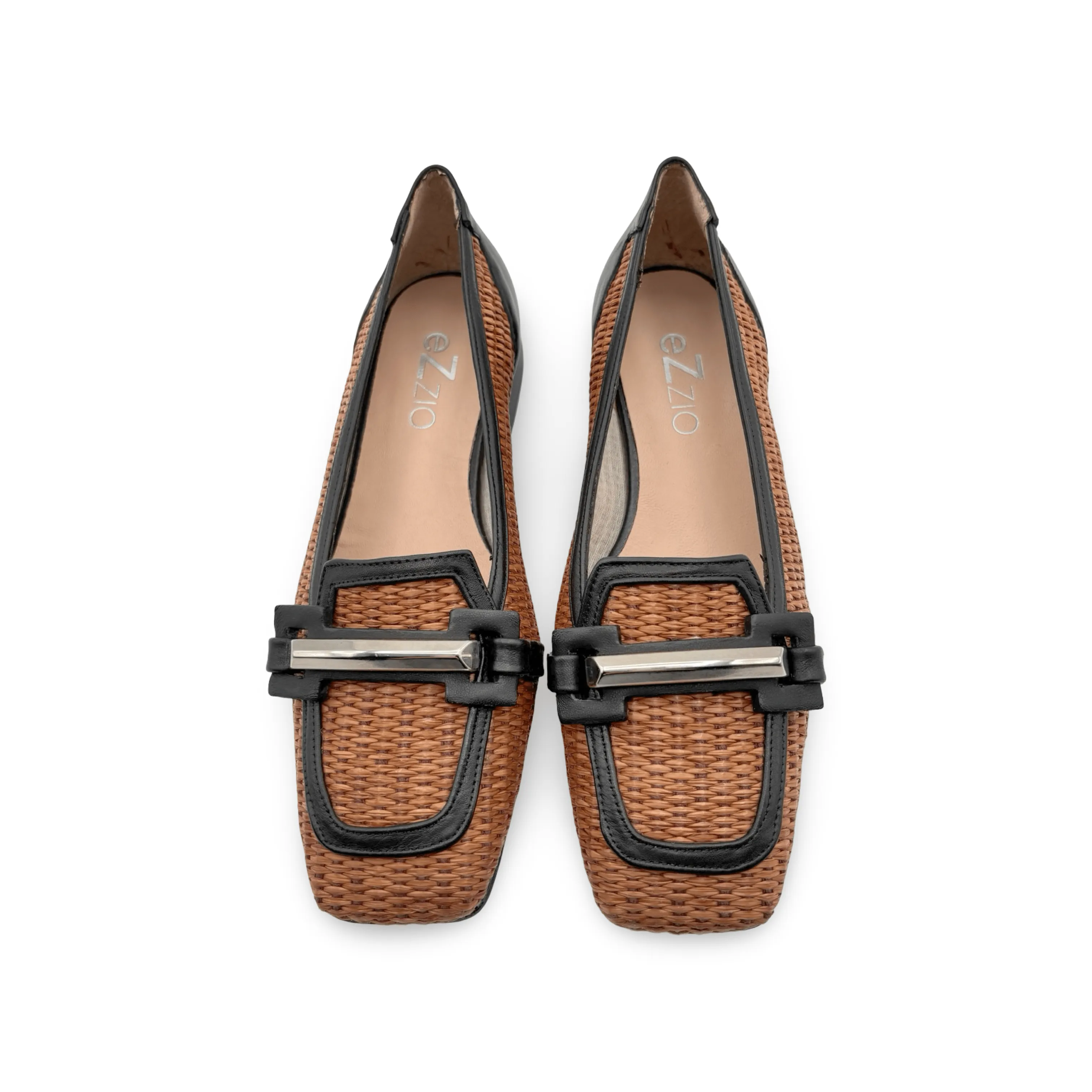 12224 Natural Woven Loafer
