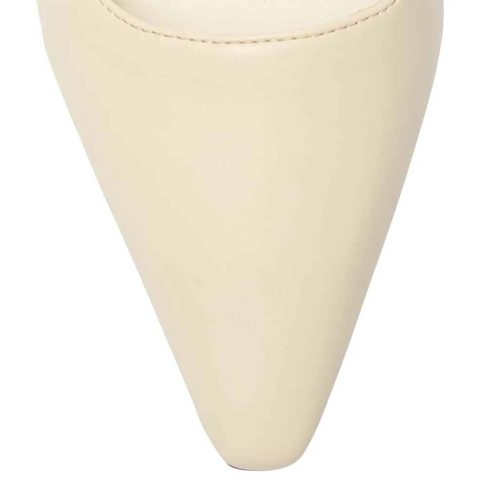 Abella Heel in Ivory