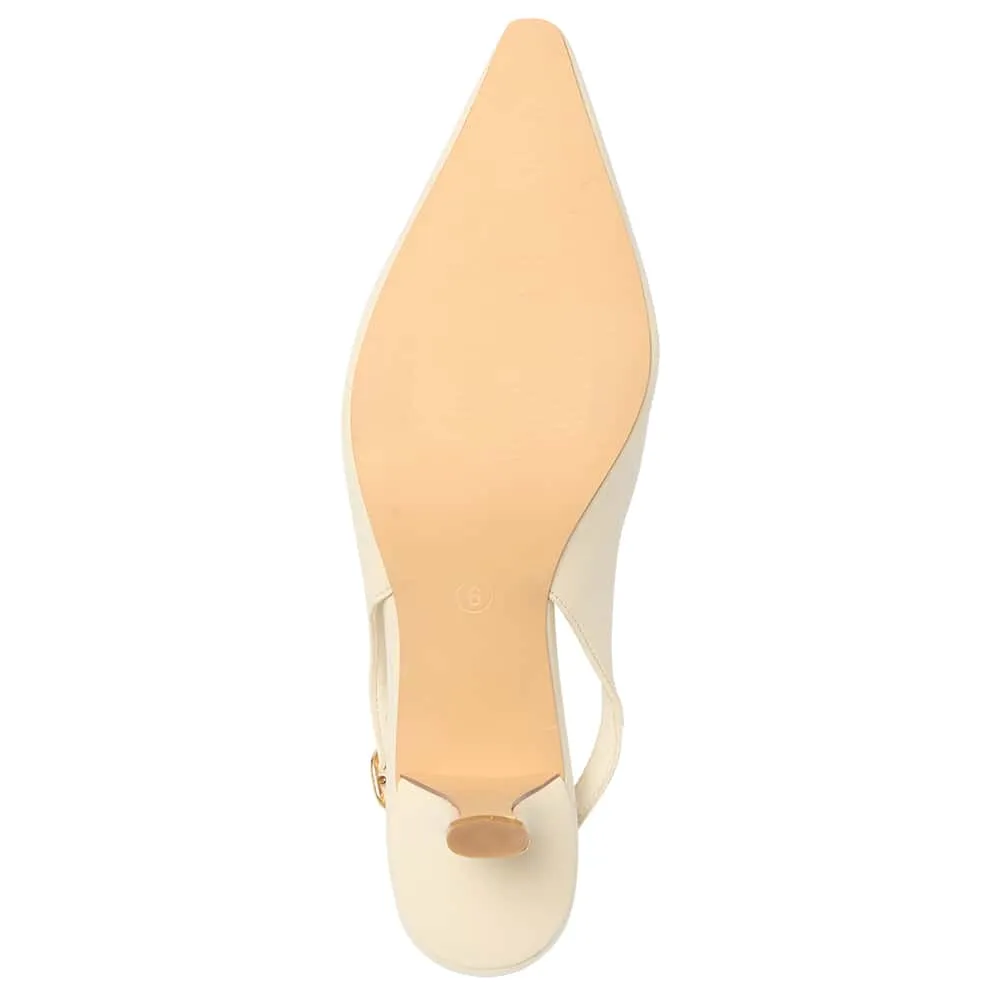 Abella Heel in Ivory