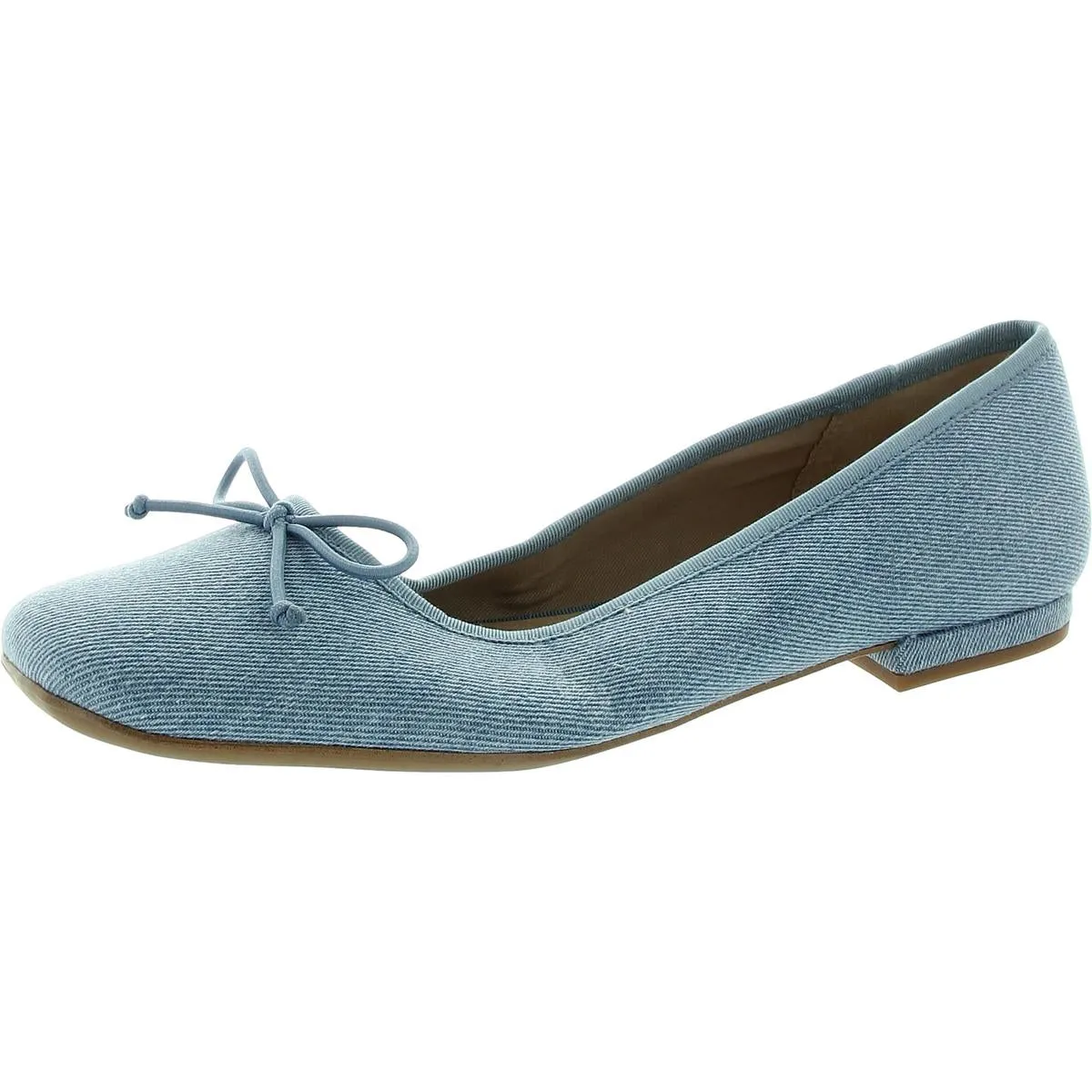 Abigail Womens Leather Ballet Flats