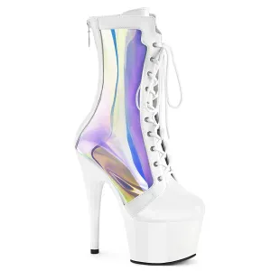 ADORE-1047 White Patent - Hologram/White