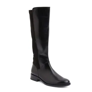 Alastair Boot in Black Leather