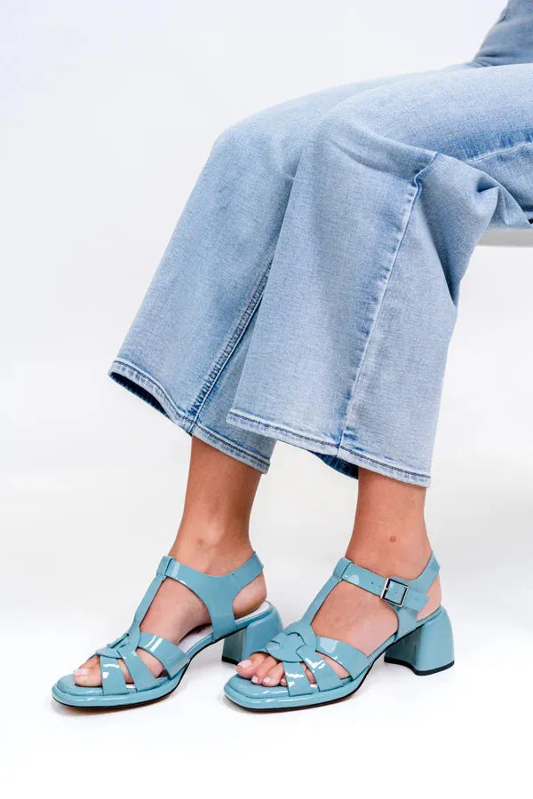Alfie & Evie Yarra Blue Patent