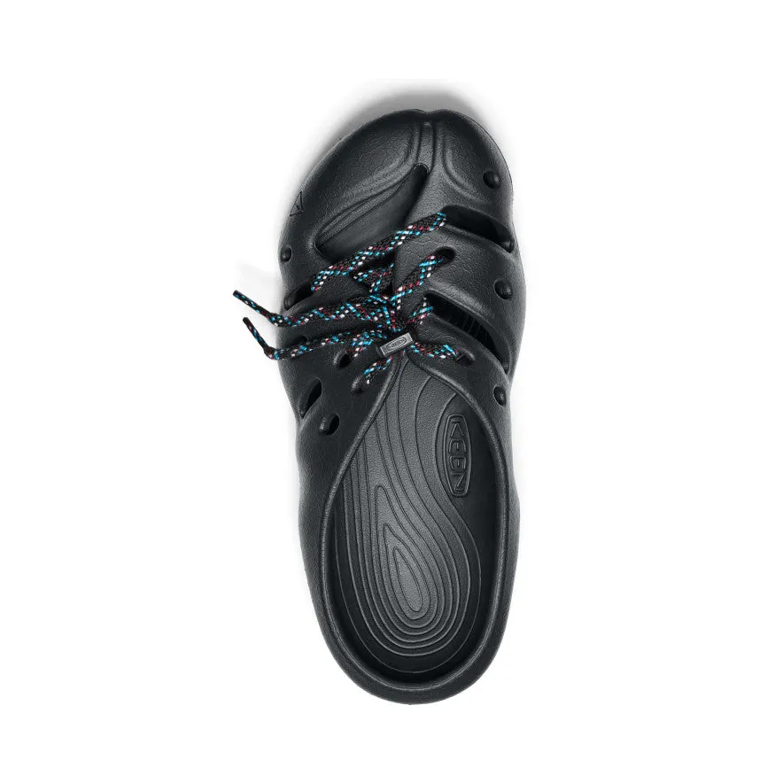 All Gender Yogeez Clog  |  Black/KEEN Yellow