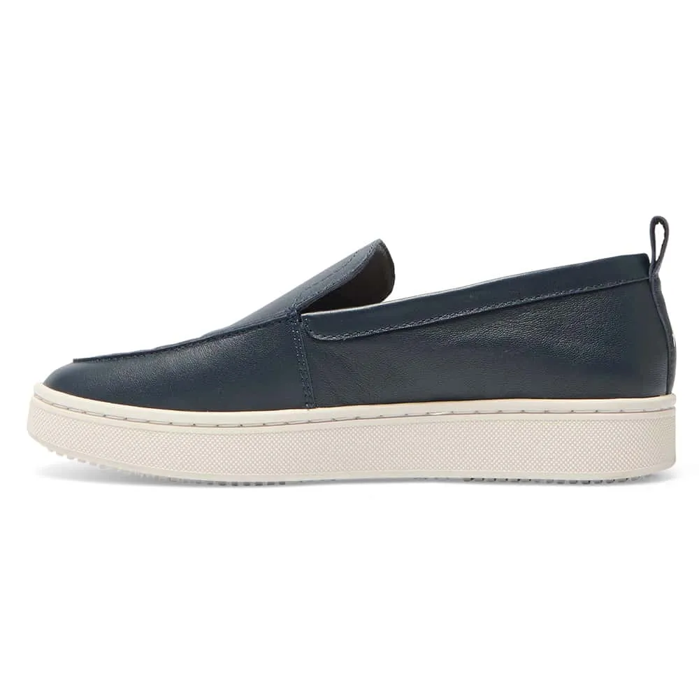 Angus Loafer in Navy Leather