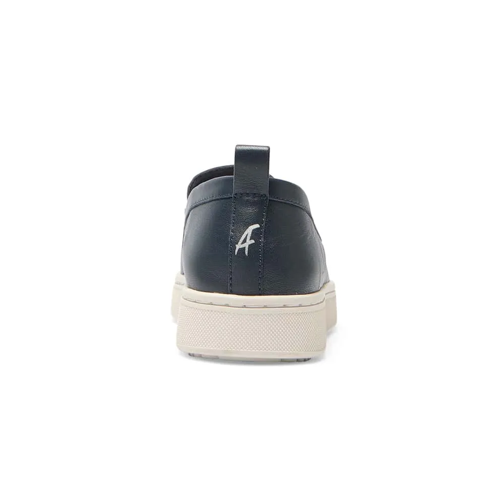 Angus Loafer in Navy Leather