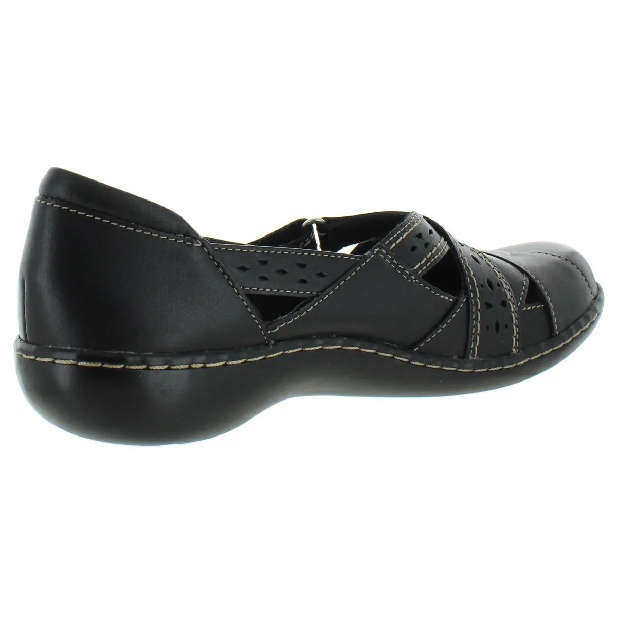 Ashland Spin Q Womens Leather Mary Jane Flats