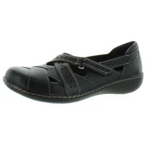 Ashland Spin Q Womens Leather Mary Jane Flats