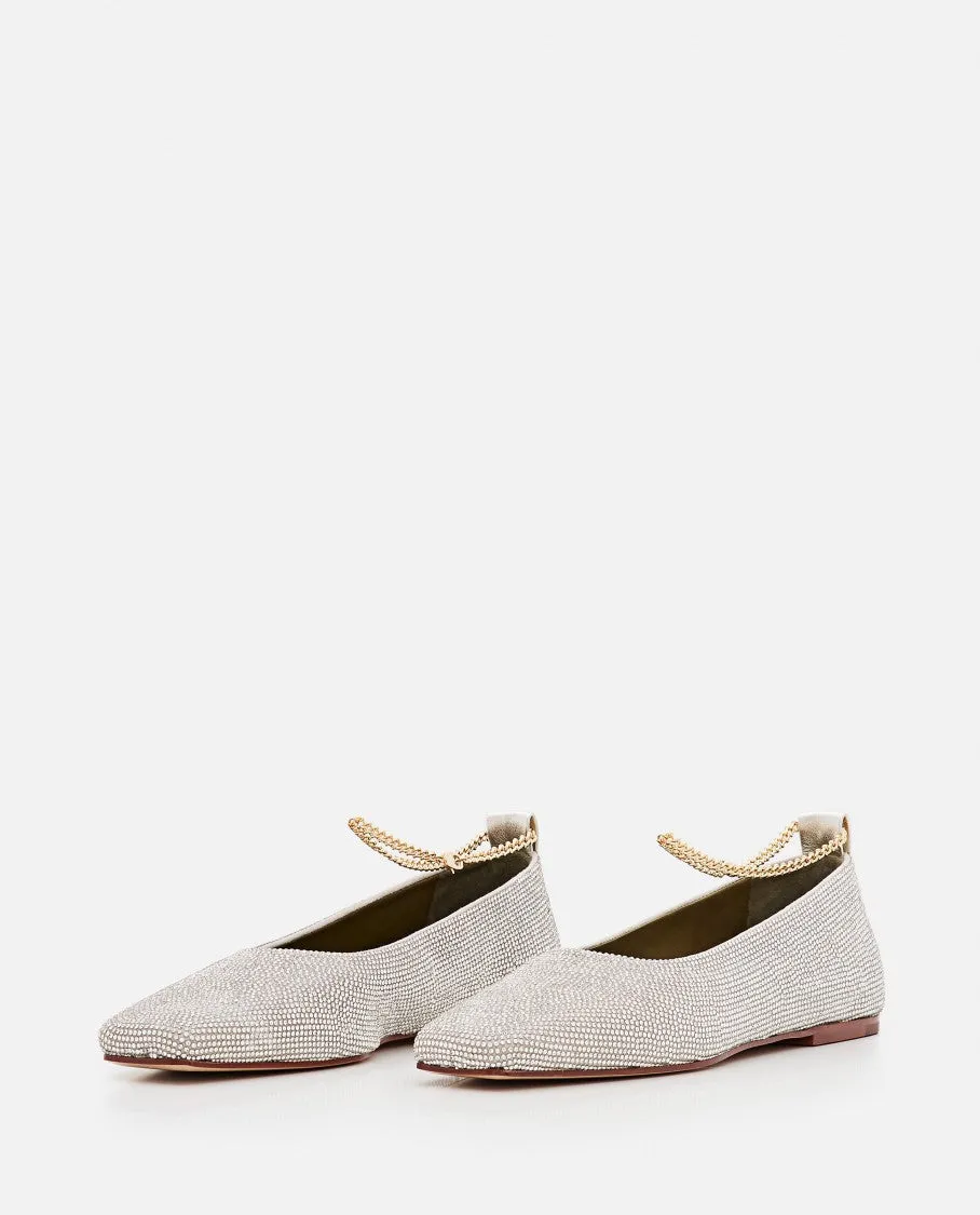 Augusta Strass Ballet Flat Shoes