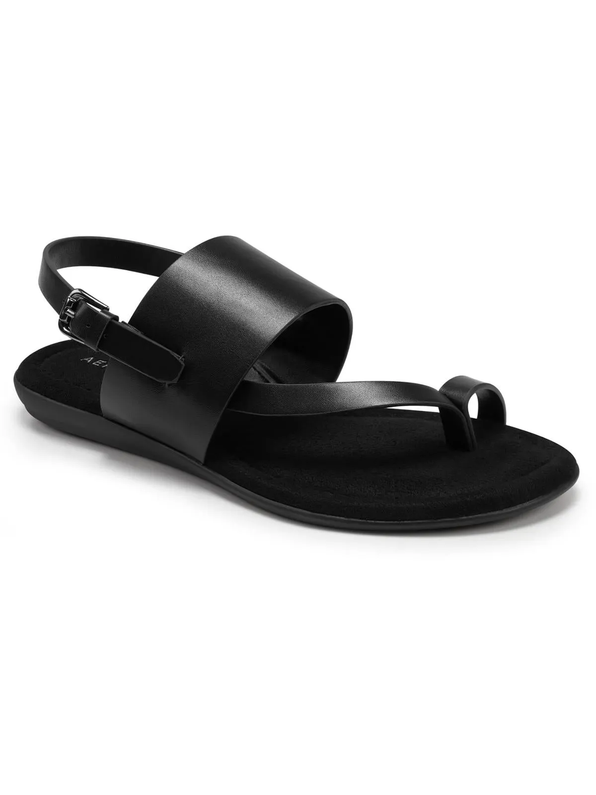 Avea Womens Toe Loop Memory Foam Slingback Sandals