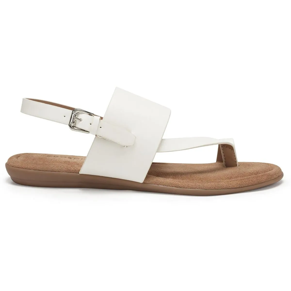 Avea Womens Toe Loop Memory Foam Slingback Sandals