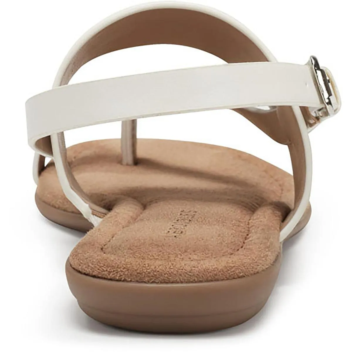 Avea Womens Toe Loop Memory Foam Slingback Sandals