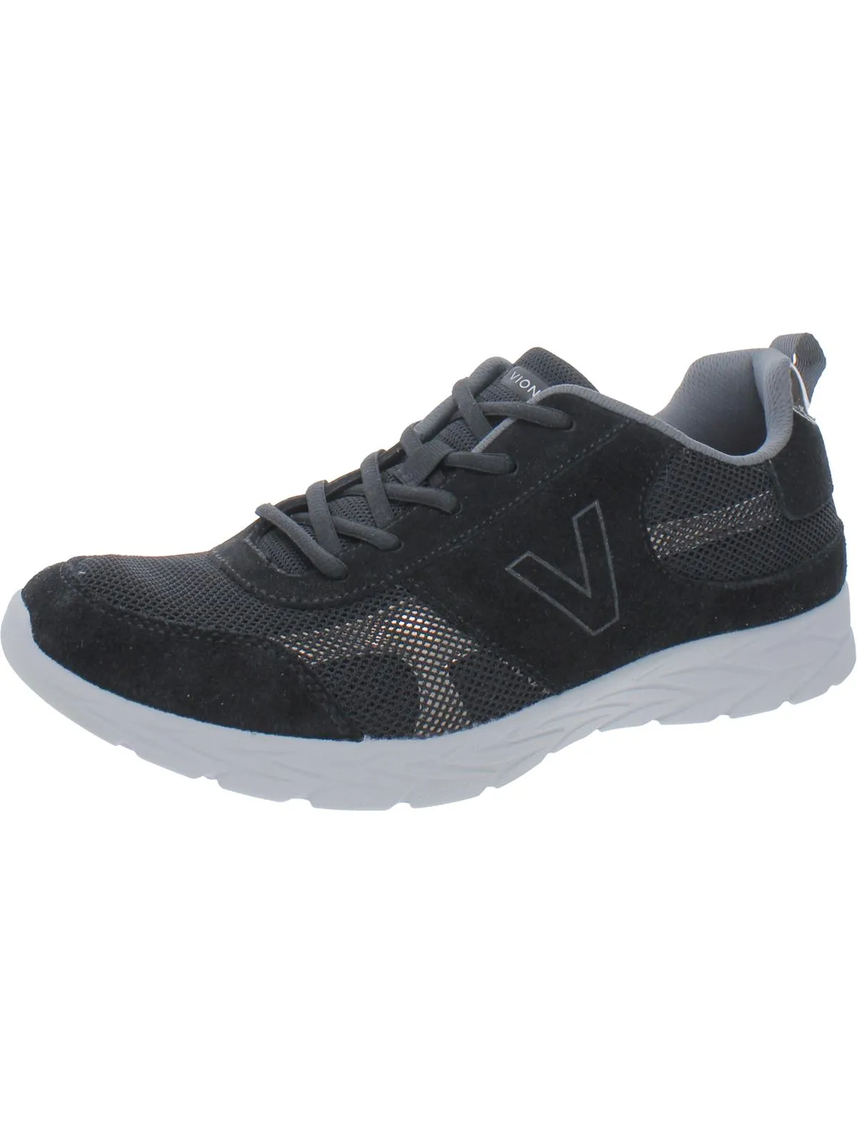 Aviate Womens Suede Trim Performance Running Shoes
