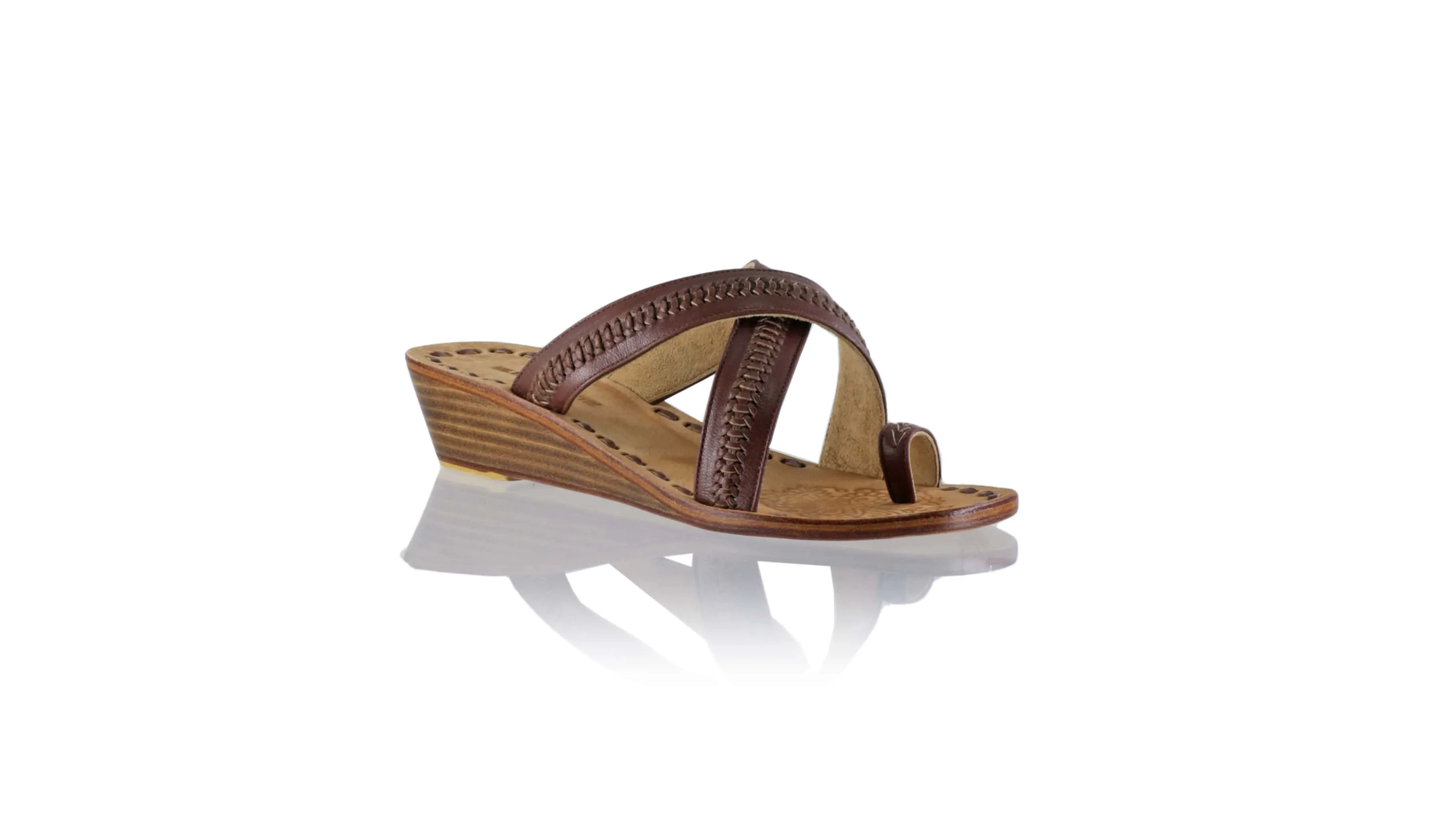 Batu 35mm Wedges - Dark Brown