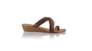 Batu 35mm Wedges - Dark Brown