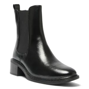 Bedford Boot in Black Crinkle