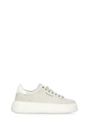 Beige Classic Court Sneakers