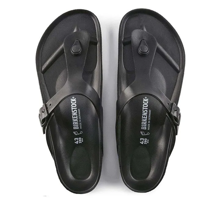 BIRKENSTOCK GIZEH EVA BLACK SANDALS