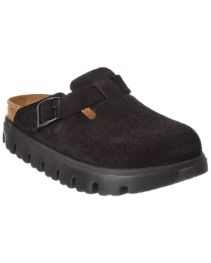 Birkenstock Papillio Boston Chunky Narrow Suede Clog
