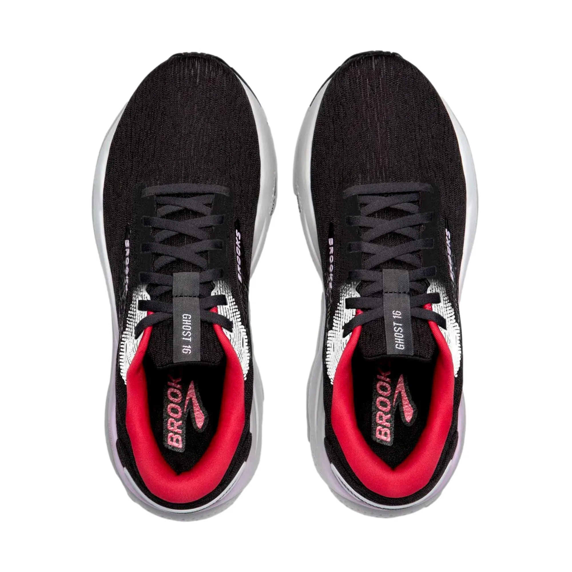 Brooks Ghost 16 Black / Ebony / Raspberry  120407-1B-051 Women's