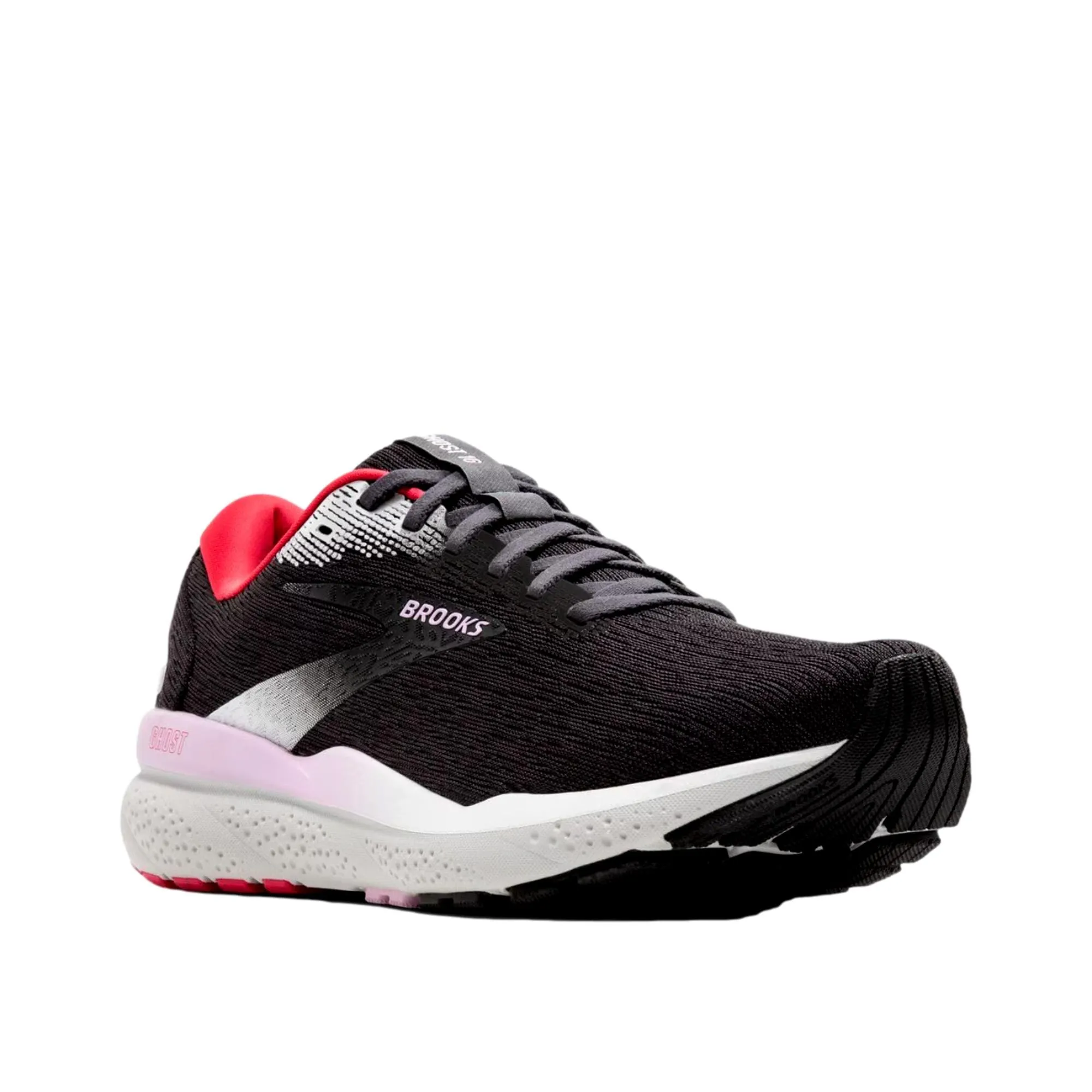 Brooks Ghost 16 Black / Ebony / Raspberry  120407-1B-051 Women's