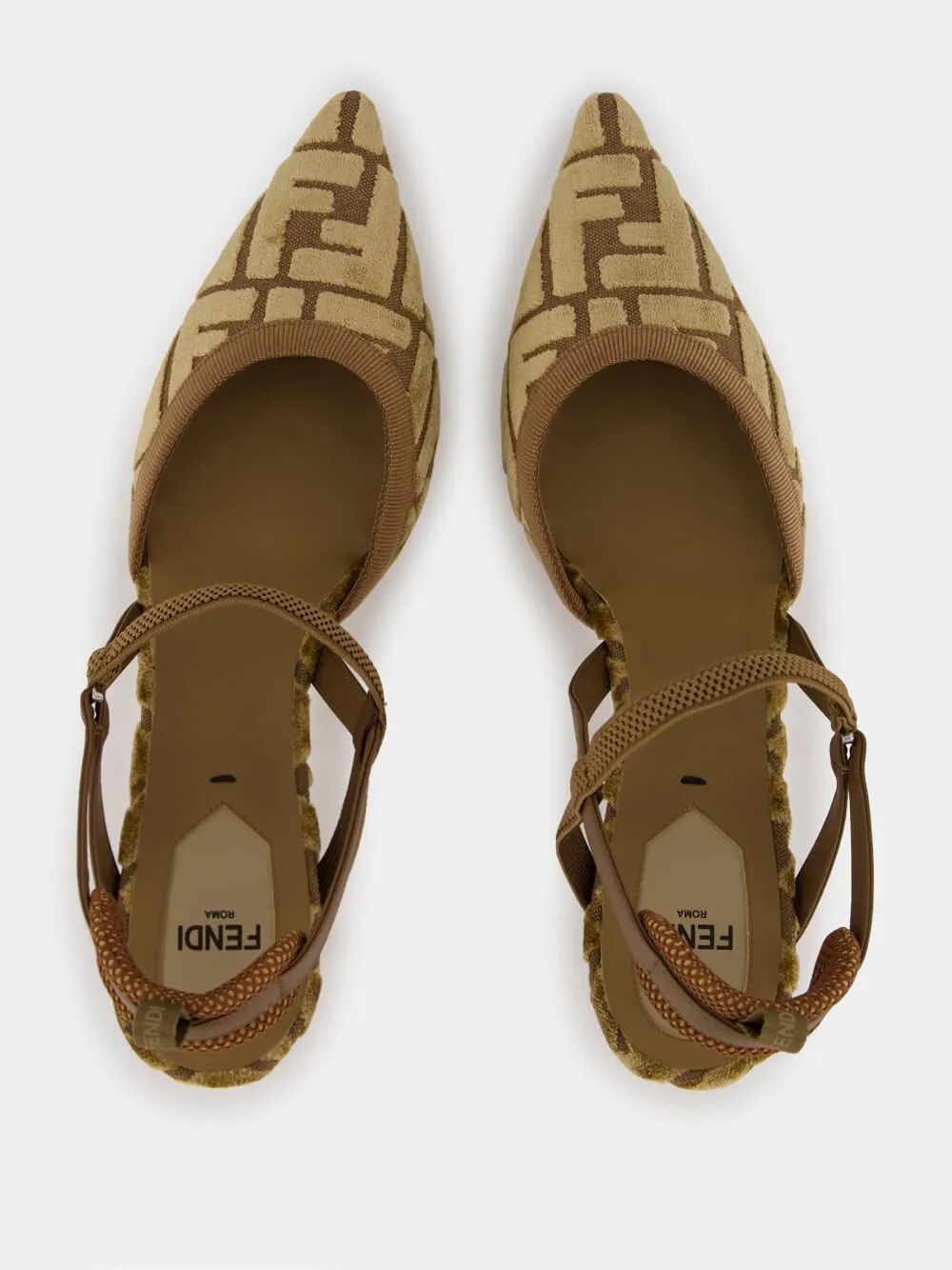 Brown Colibr Lite Slingbacks