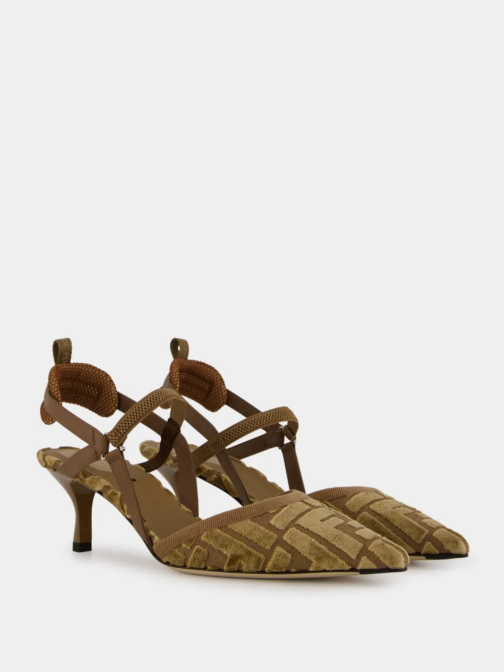 Brown Colibr Lite Slingbacks