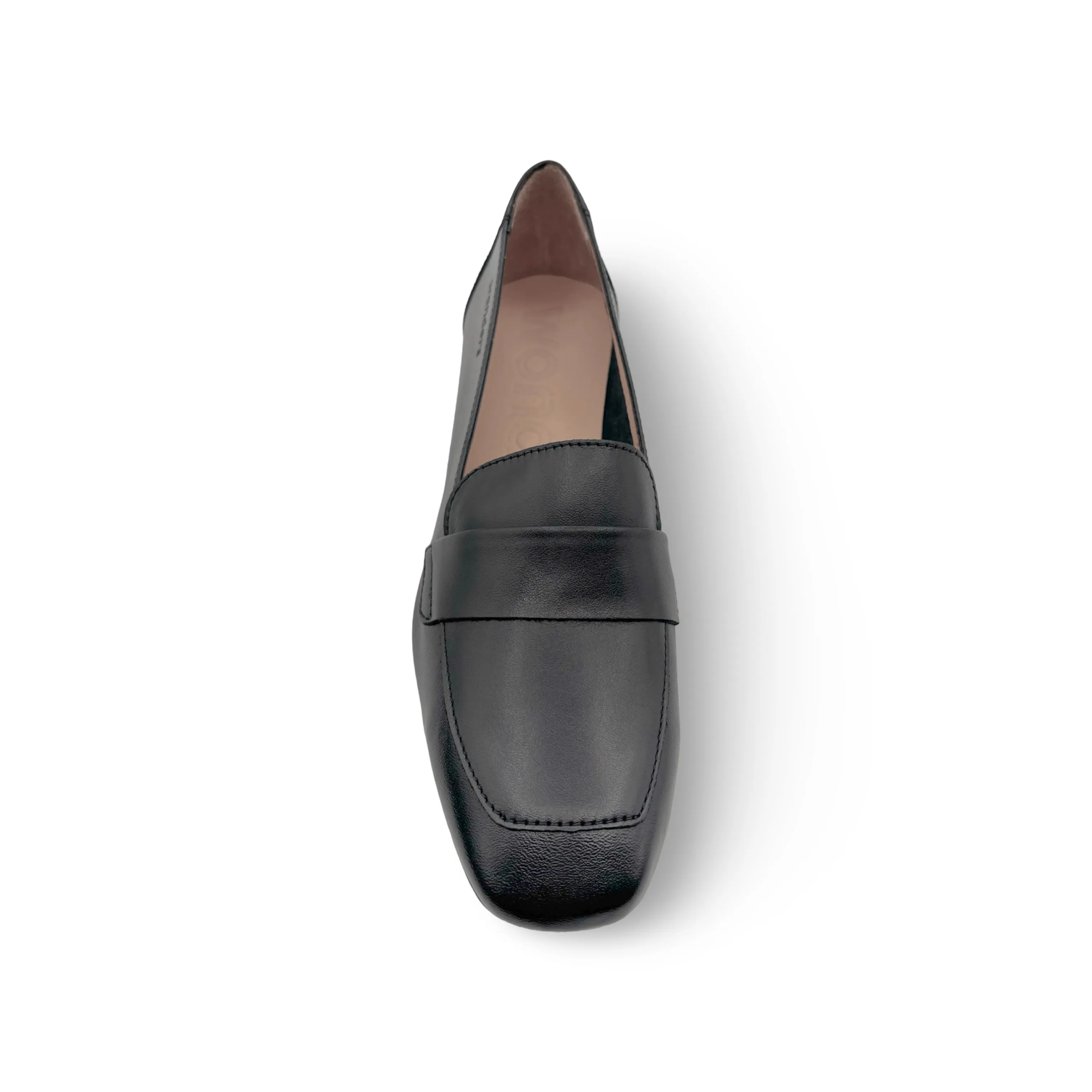 C5020 Black Leather Loafer