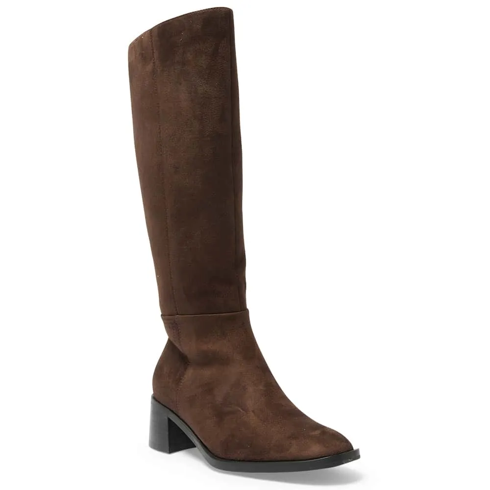 Carson Boot in Chocolate Micro