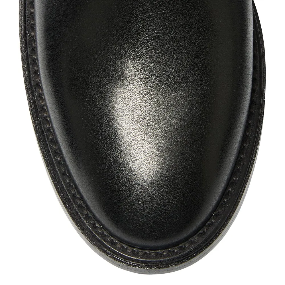 Cedric Boot in Black Leather