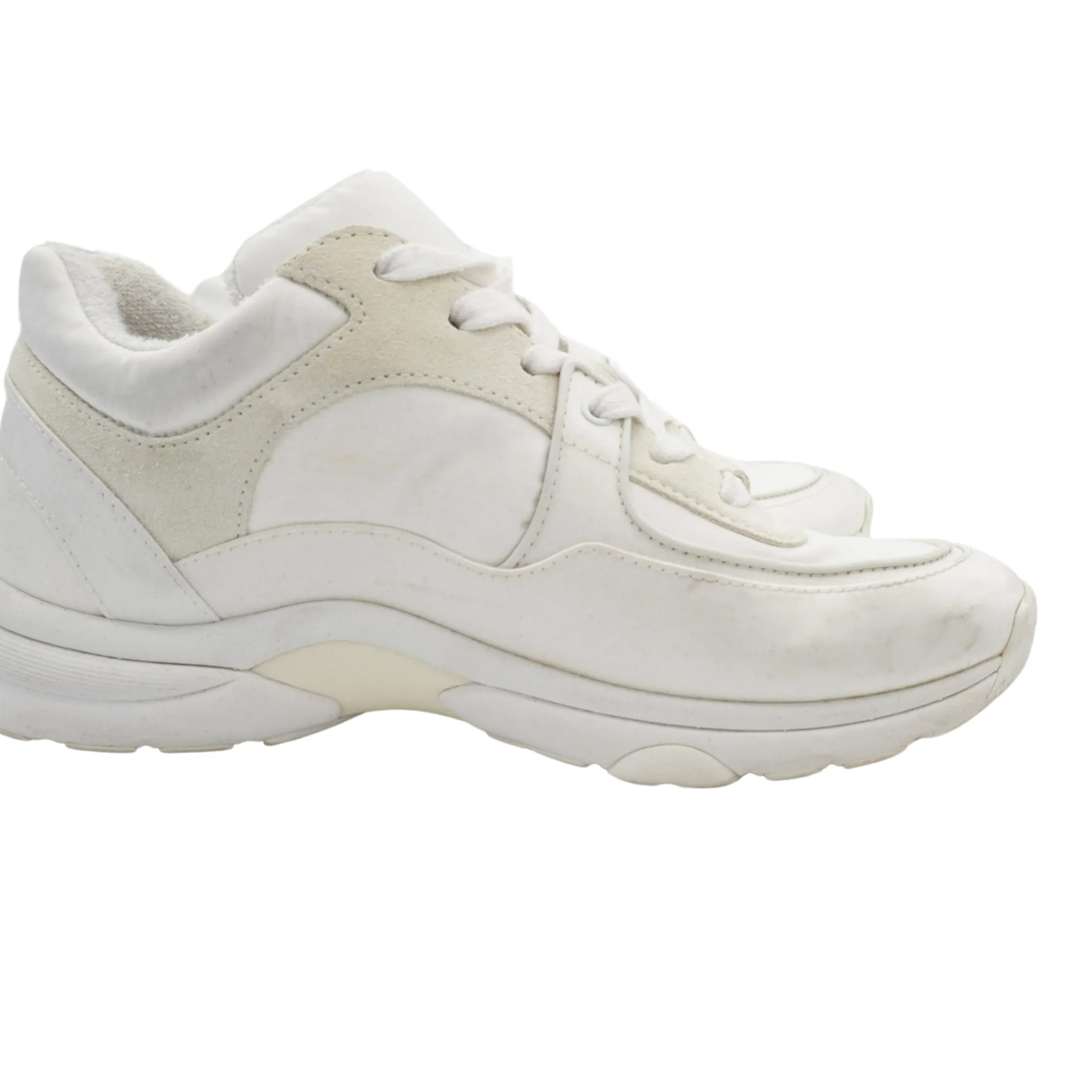 Chanel 'Interlocking CC' Sneakers - Women's 37.5