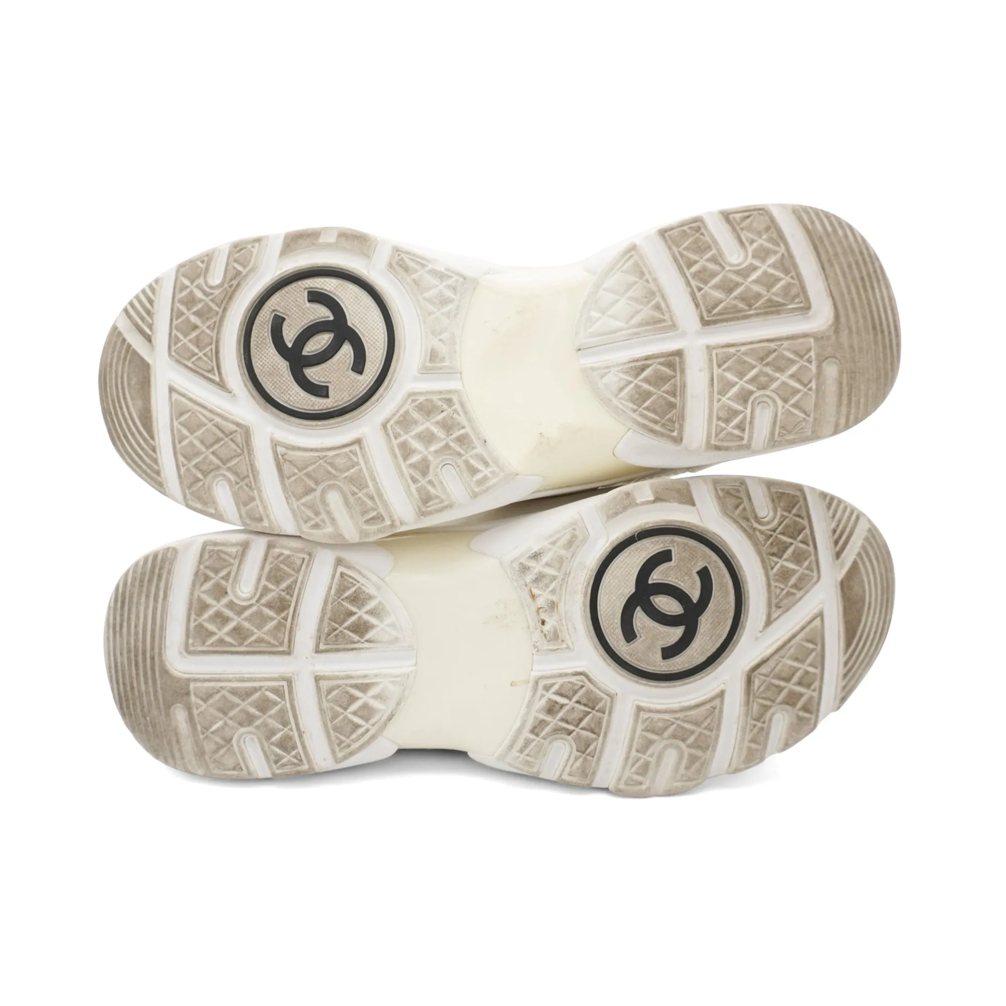 Chanel 'Interlocking CC' Sneakers - Women's 37.5
