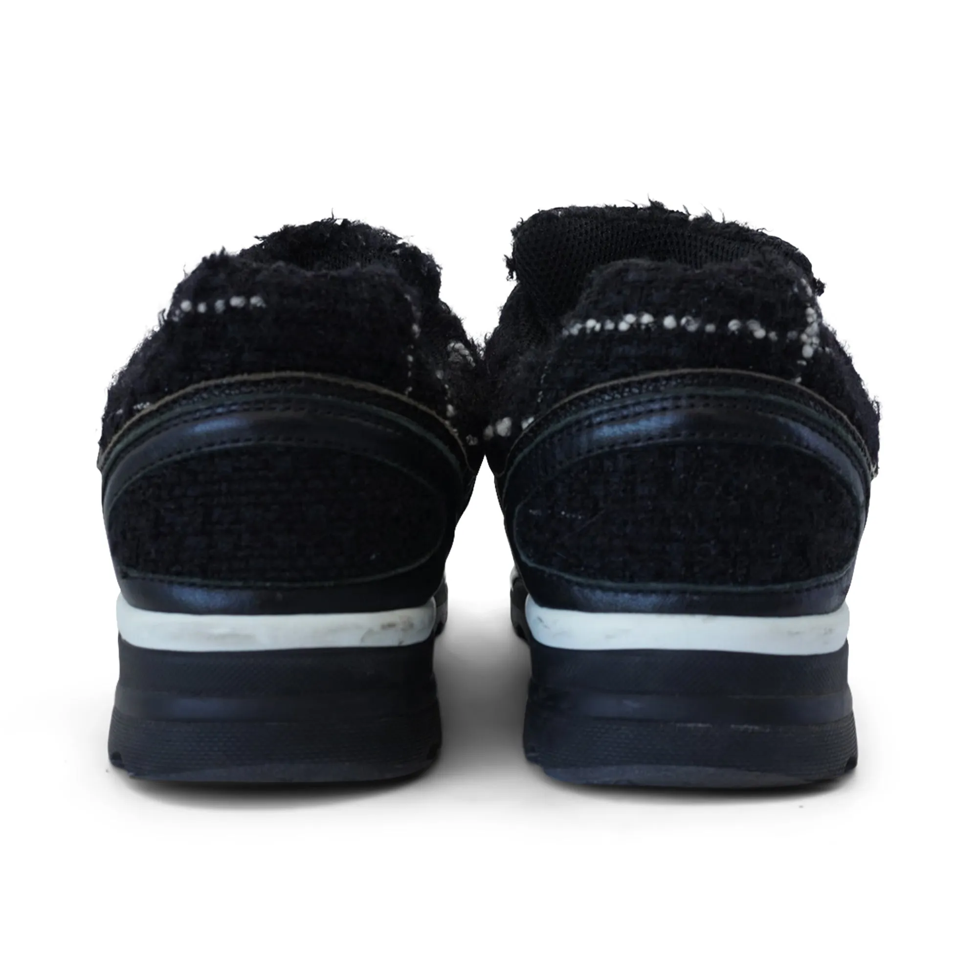 Chanel Tweed Sneakers - Women's 37
