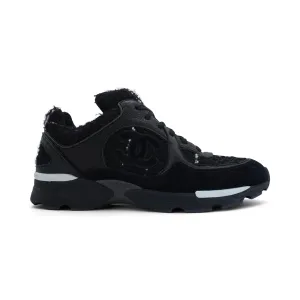 Chanel Tweed Sneakers - Women's 37