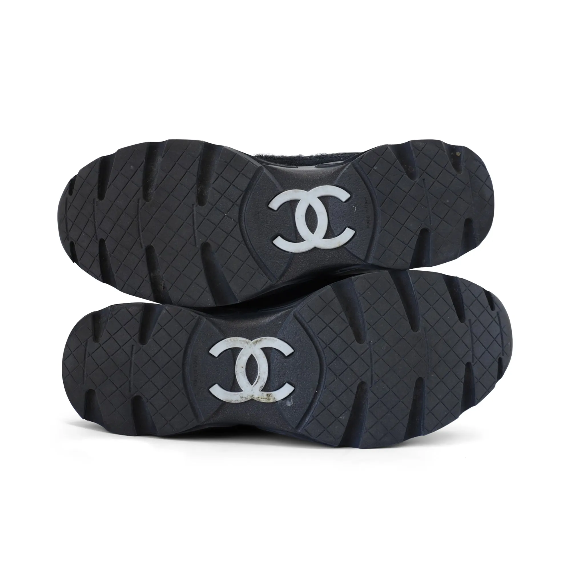 Chanel Tweed Sneakers - Women's 37