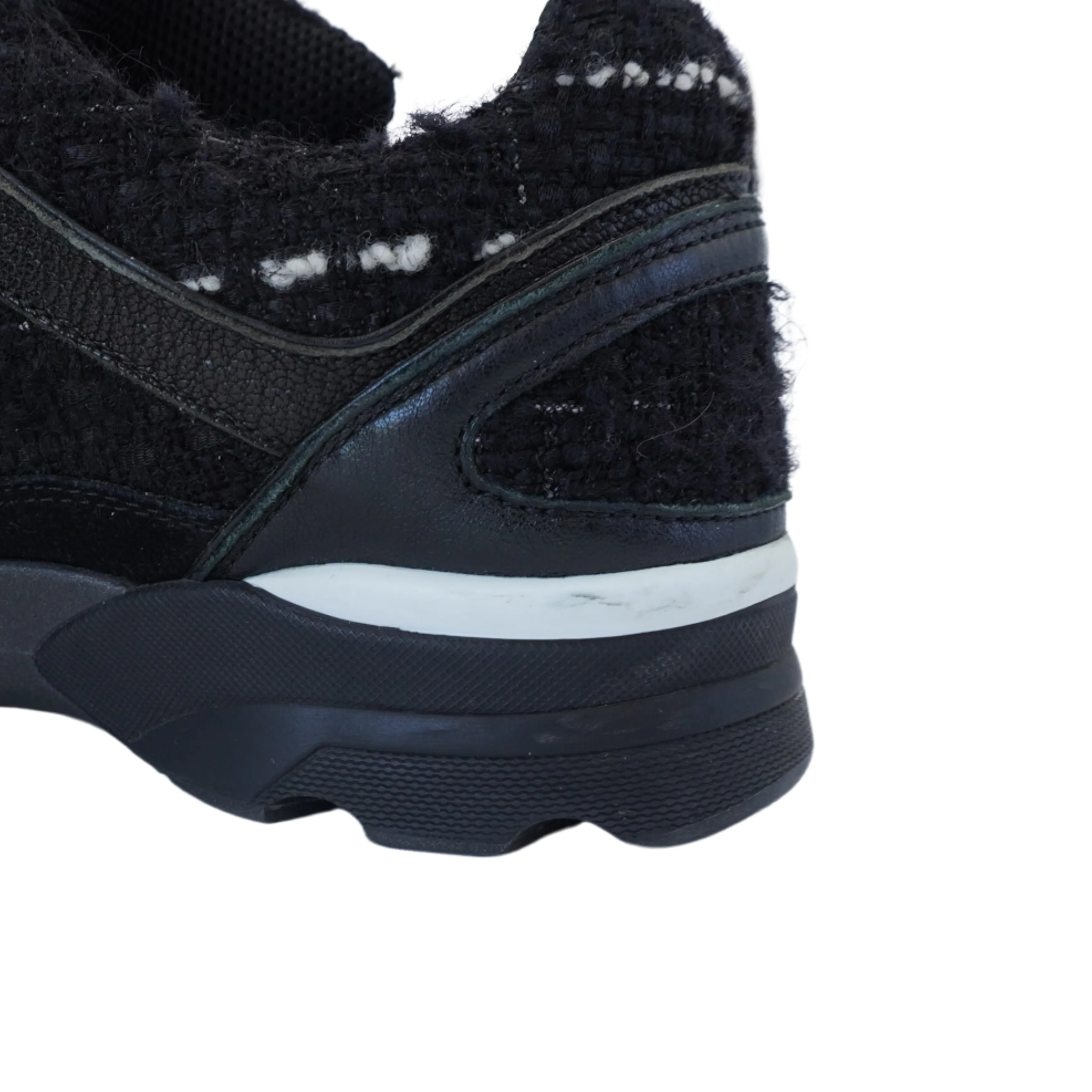 Chanel Tweed Sneakers - Women's 37