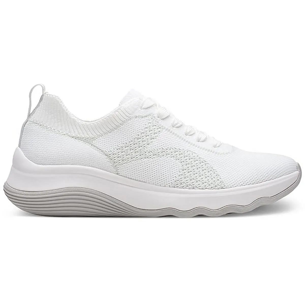 Circuit Tie Womens Padded Insole Knit Running & Training Shoes