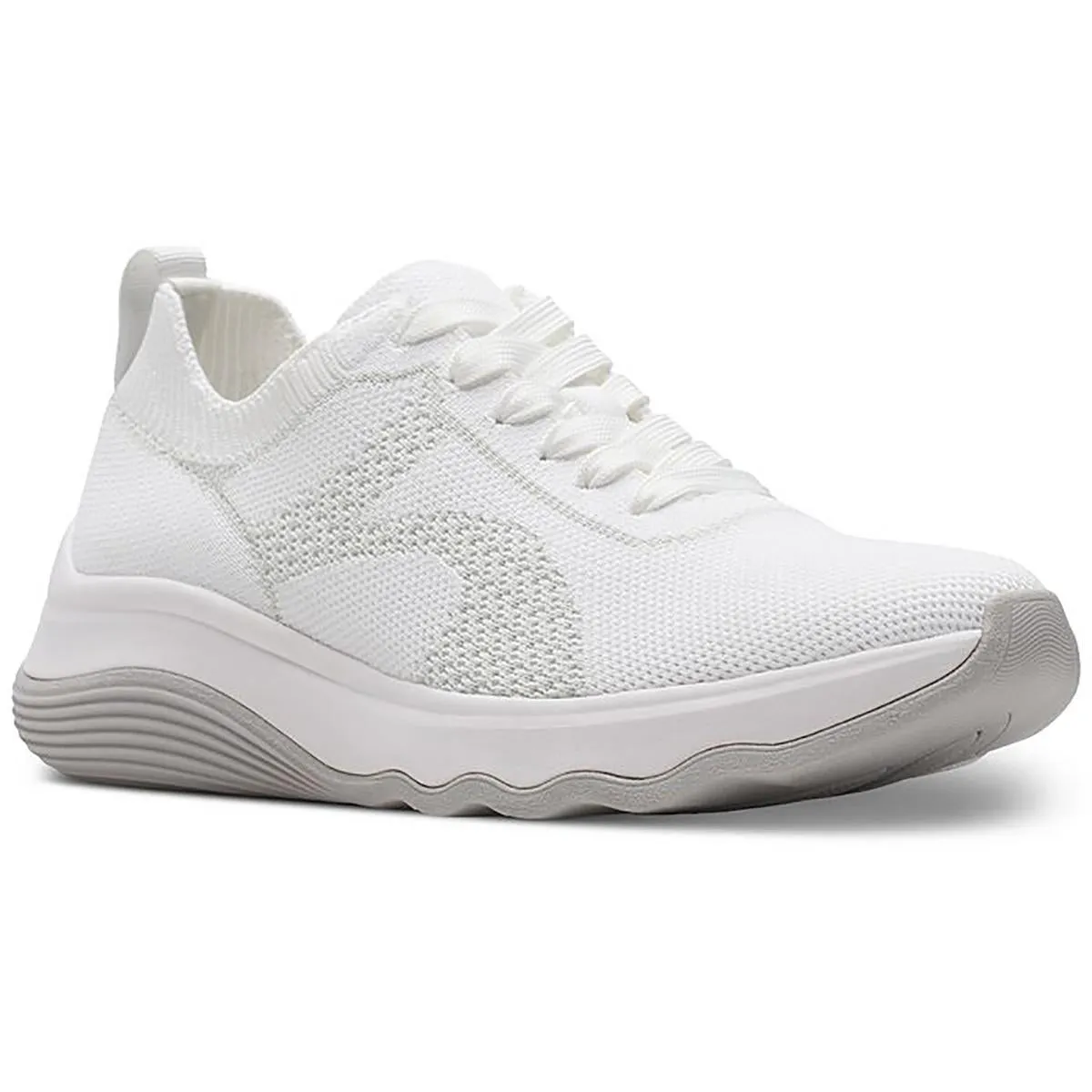 Circuit Tie Womens Padded Insole Knit Running & Training Shoes