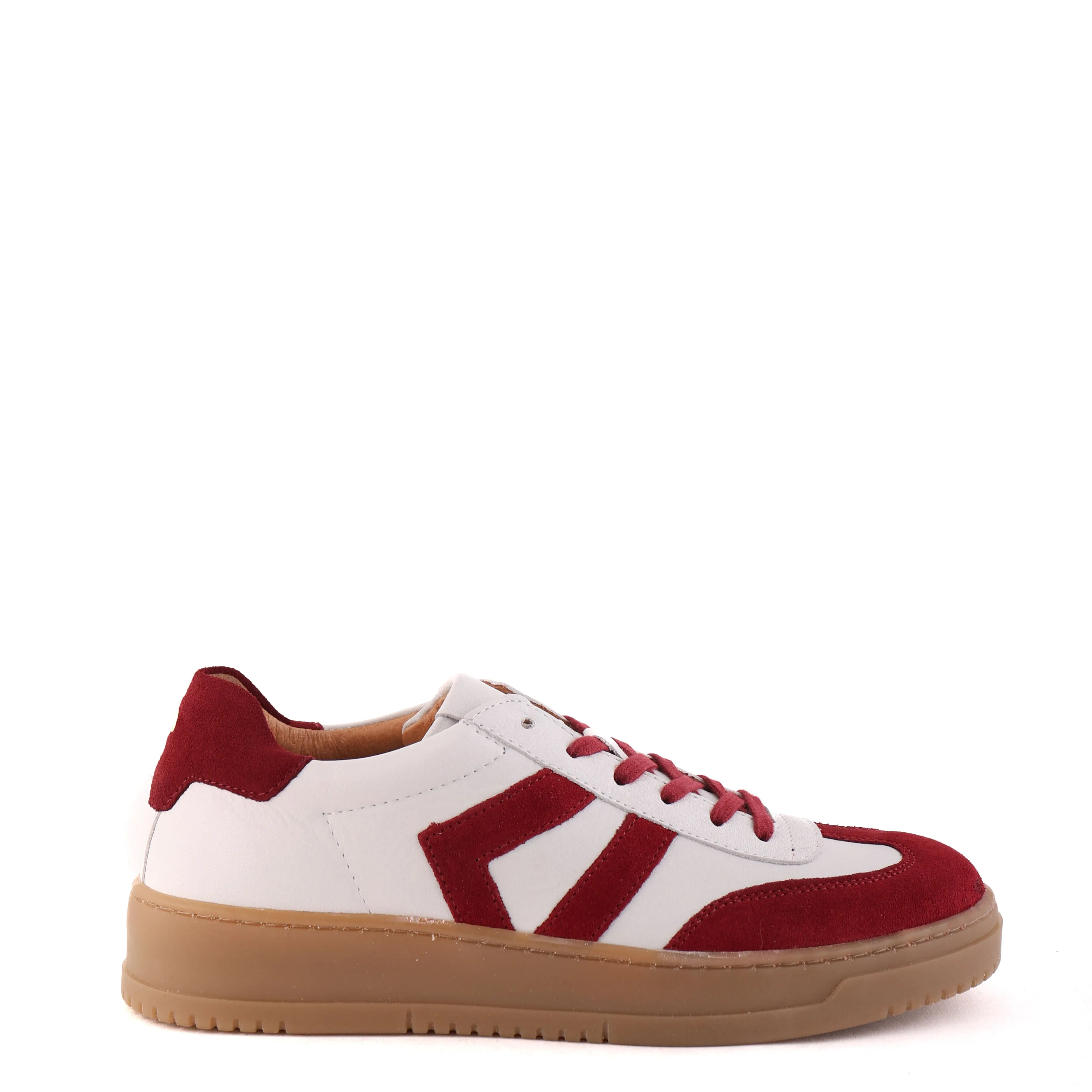 CLEO Burgundy and White