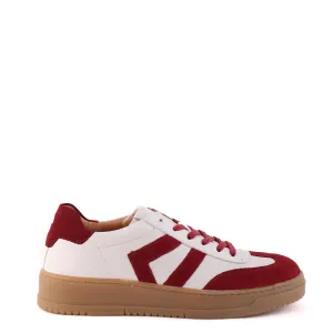 CLEO Burgundy and White