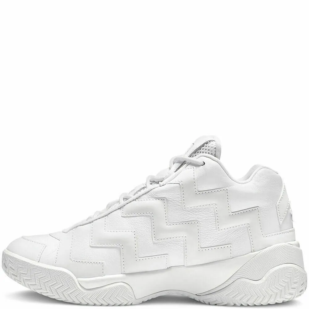 Converse Voltage Mid Ladies Triple White Leather Hi Top Sneakers