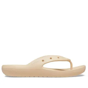 CROCS FLIP V2 BEIGE SLIDES