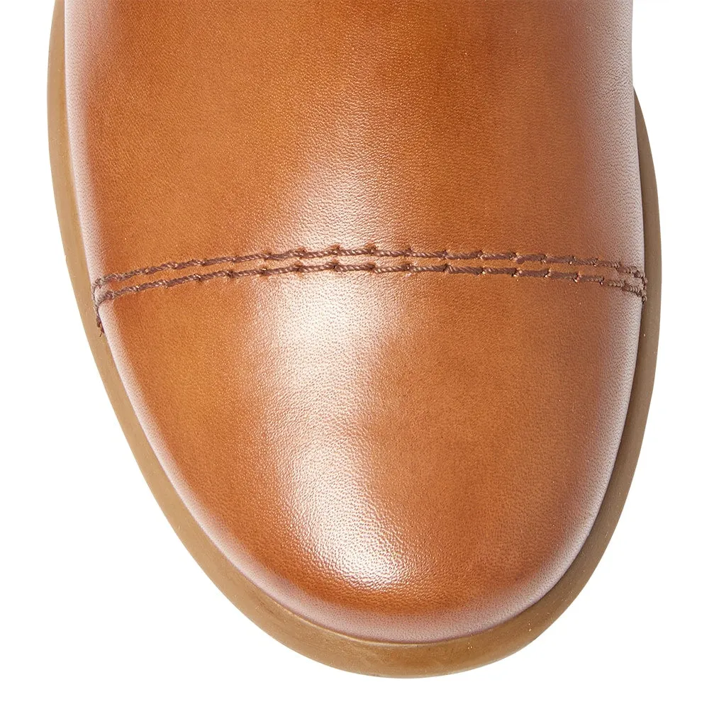 Dave Boot in Mid Brown Leather