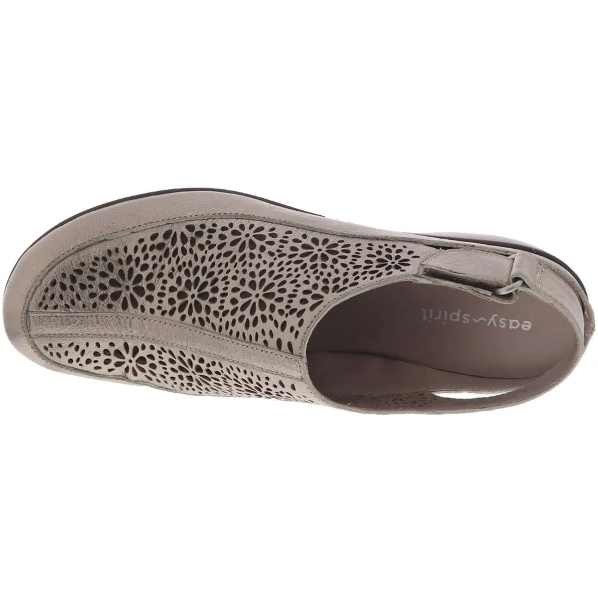 Dawn Womens Leather Laser Cut Sandals Shoes