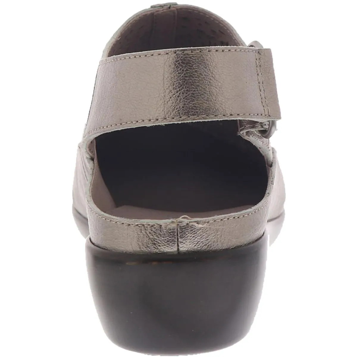 Dawn Womens Leather Laser Cut Sandals Shoes