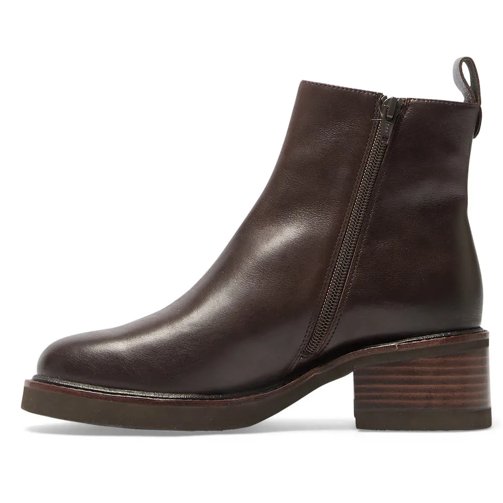 Detroit Boot in Chocolate Glove Leather