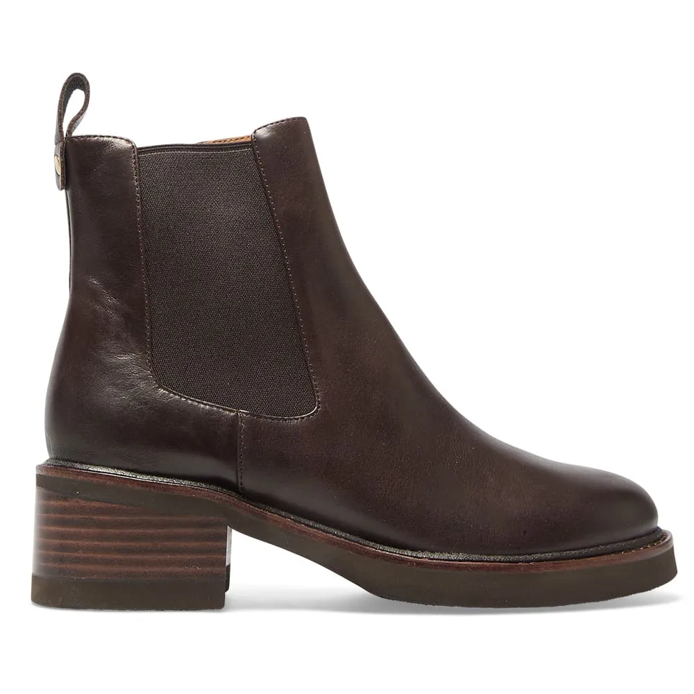 Detroit Boot in Chocolate Glove Leather