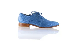 Dominique 25mm Flats - Steel Blue BKK
