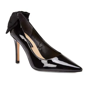 Donna Heel in Black Patent